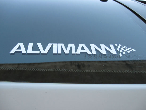 logo alvimann personal car racing race letter text read adhesive types
