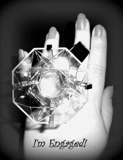 "sterling silver engagement ring"